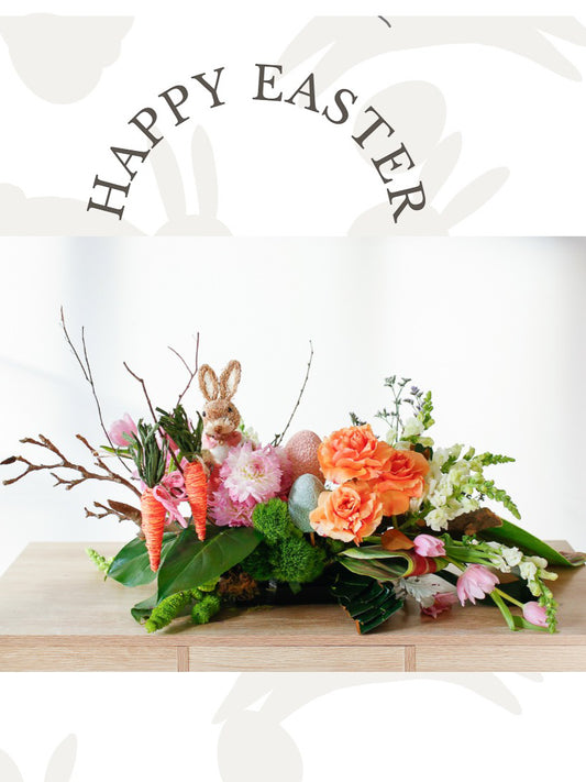 Bunny & Bloom Easter Arrangement